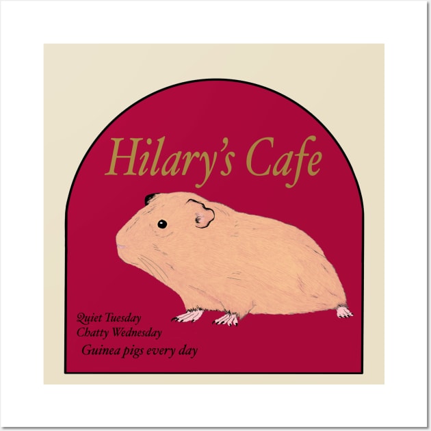 Hilary’s cafe Wall Art by Princifer